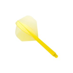 Fluturas si tija intr-o bucata Condor Zero Stress galben, fluturas standard si tija lunga