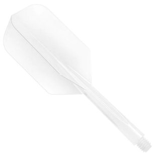 Fluturasi si tije intr-o bucata Condor Zero Stress alb, slim fluturas si tija medie