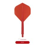 Fluturasi si tije intr-o bucata Condor Axe, rosu, fluturasi standard si tije medii