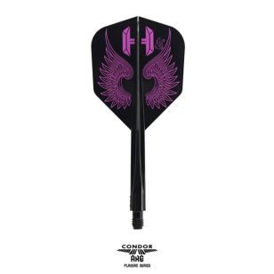 Fluturasi si tije Condor AXE Flap Wings negru fluturas mic si tije medii