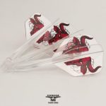 Fluturas si tija intr-o bucata Condor Axe Aussie Bull transparent, fluturas small, tija lunga