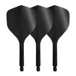 Fluturas si tija intr-o bucata Condor Axe 120 negru, fluturas small si tija mediu 24 mm