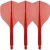 Fluturas si tija darts Condor AXE 120 transparent rosu, fluturas Small si tija lunga 30mm