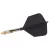Fluturas si tija darts Cuesoul ROST T19, negru-galben, fluturas tip Big Wing, tija din carbon