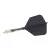 Fluturas si tija darts Cuesoul ROST T19, negru-galben, fluturas tip Big Wing, tija din carbon marime
