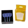 Fluturas si tija darts Cuesoul ROST T19, albastru regal, fluturas tip Big Wing, tija din carbon mari