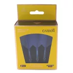 Fluturas si tija darts Cuesoul ROST T19, albastru regal, fluturas tip Big Wing, tija din carbon mari