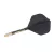 Fluturas si tija darts Cuesoul ROST T19, negru-galben, fluturas tip Big Standard Wing, tija din carb