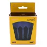 Fluturas si tija darts Cuesoul ROST T19, albastru regal, fluturas tip Big Standard Wing, tija din ca