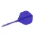 Fluturas si tija darts Cuesoul ROST T19, albastru regal, fluturas tip Small Standard Wing, tija din