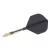 Fluturas si tija darts Cuesoul ROST T19, negru-galben, fluturas tip Small Standard Wing, tija din ca