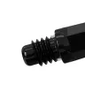 Fluturas darts si tija Cuesoul ROST 77, negru transparent, fluturas Big Wing si tija scurta