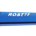 Fluturas si tija darts Cuesoul ROST 77, albastru transparent, fluturas Big Wing, tija medie