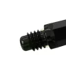 Fluturas si tija darts Cuesoul ROST 77, transparent verde, fluturas tip Big Wing, tija scurta