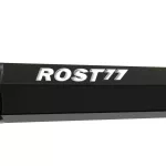 Fluturas si tija darts Cuesoul ROST 77, transparent verde, fluturas tip Big Wing, tija scurta