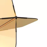 Fluturas si tija darts Cuesoul ROST 77, portocaliu transparent, fluturas Big Wing, tija lunga