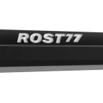 Fluturas si tija darts Cuesoul ROST 77, negru transparent, fluturas Big Standard Wing, tija lunga