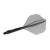 Fluturas si tija darts Cuesoul ROST 77, negru transparent, fluturas Big Standard Wing, tija medie