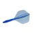 Fluturas si tija darts intr-un singur set Cuesoul ROST 77, albastru transparent, fluturas Big Standa