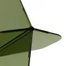 Fluturas si tija darts Cuesoul ROST 77 transparent verde, fluturas Big Standard Wing si tija lunga