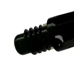 Fluturas si tija darts Cuesoul ROST 77 transparent verde, fluturas Big Standard Wing si tija lunga