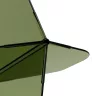 Fluturas si tija darts Cuesoul ROST 77 transparent verde, fluturas Big Standard Wing si tija medie