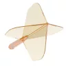 Fluturas si tija darts – Cuesoul ROST 77, portocaliu transparent, fluturas Big Standard, tija lunga