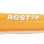 Fluturas si tija darts Cuesoul ROST 77, portocaliu transparent, fluturas Big Standard si tija scurta