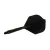 Fluturas si tija darts Cuesoul ROST 77, negru, fluturas Small Standard Wing, tija medie