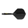 Fluturas si tija darts Cuesoul ROST 77, negru, fluturas Small Standard Wing, tija medie