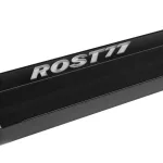 Fluturas si tija darts Cuesoul ROST 77 negru transparent, fluturas Small Standard Wing, tija scurta