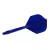 Fluturas si tija darts Cuesoul ROST 77 Solid albastru, fluturas Small Standard Wing si tija lunga