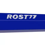 Fluturas si tija darts Cuesoul ROST 77 Solid albastru, fluturas Small Standard Wing si tija lunga