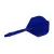 Fluturas si tija darts Cuesoul ROST 77 Solid albastru, fluturas Small Standard Wing si tija medie