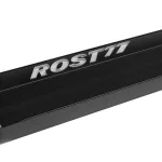Fluturas si tija darts Cuesoul ROST 77, negru transparent, fluturas Small Standard Wing, tija medie
