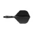Fluturas si tija darts Cuesoul ROST 77 negru, Small Standard Wing si tija scurta