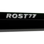 Fluturas si tija darts Cuesoul ROST 77 verde transparent, fluturas Small Standard Wing si tija medie