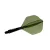 Fluturas si tija darts Cuesoul ROST 77 transparent verde, aripa Small Standard si tija scurta