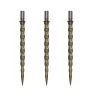 Varf darts metalic Cuesoul Touch Point II Snake Scales gri, 37 mm