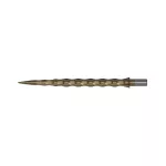 Varf darts metalic Cuesoul Touch Point II Snake Scales gri, 37 mm