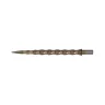 Varf darts metalic Cuesoul Touch Point II Snake Scales gri, 37 mm