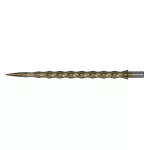 Varf darts metalic Cuesoul Touch Point II Snake Scales gri, 45 mm