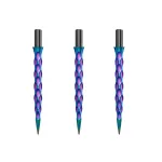 Varf darts metalic Cuesoul Touch Point II Snake Scales colorat, 29 mm