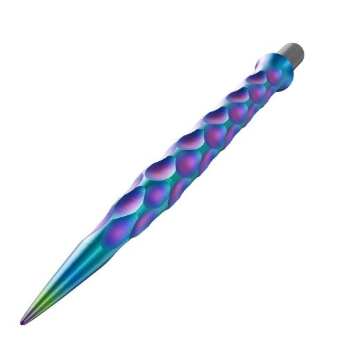 Varf darts metalic Cuesoul Touch Point II Snake Scales colorat, 33 mm