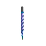 Varf darts metalic Cuesoul Touch Point II Snake Scales colorat, 33 mm