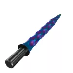 Varf darts metalic Cuesoul Touch Point II Snake Scales colorat, 33 mm