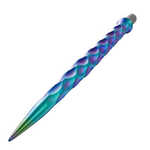 Varf darts metalic Cuesoul Touch Point II Snake Scales colorat, 37 mm