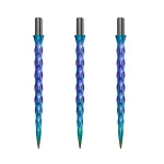 Varf darts metalic Cuesoul Touch Point II Snake Scales colorat, 37 mm