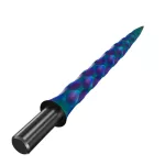 Varf darts metalic Cuesoul Touch Point II Snake Scales colorat, 37 mm
