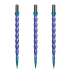 Varf darts metalic Cuesoul Touch Point II Snake Scales colorat, 41 mm